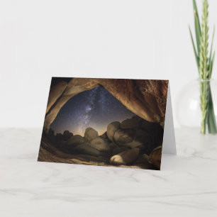 Joshua Tree National Park Night Sky Card