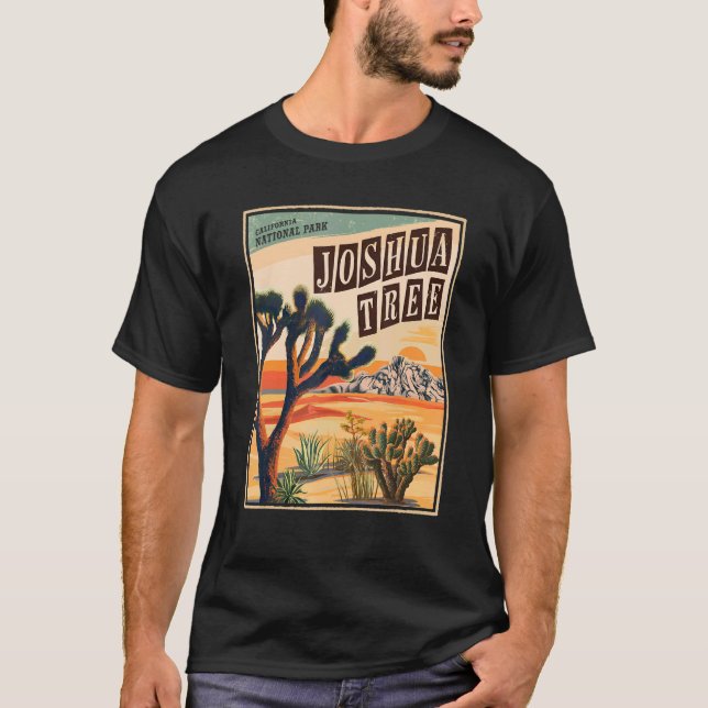 Joshua Tree National Park Outdoor 1 T-Shirt (Front)