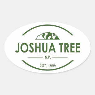 Joshua Tree National Park Oval Sticker