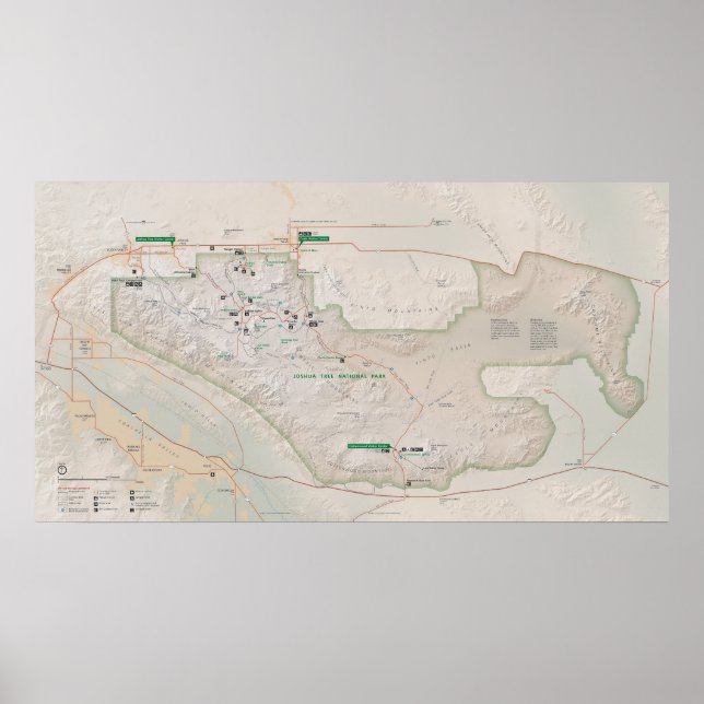 Joshua Tree National Park Poster (Front)