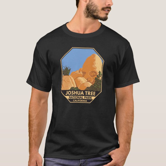 Joshua Tree National Park Skull Rock California  T-Shirt (Front)
