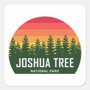 Joshua Tree National Park Square Sticker