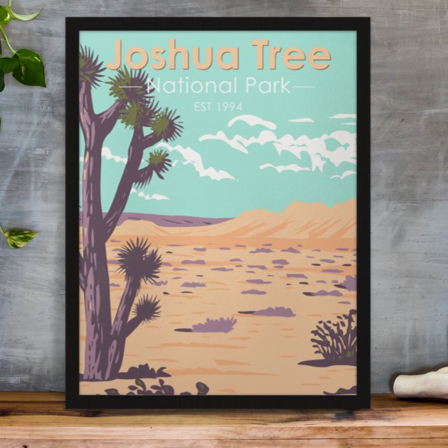 Joshua Tree National Park Tule Springs Vintage Poster (Creator Uploaded)