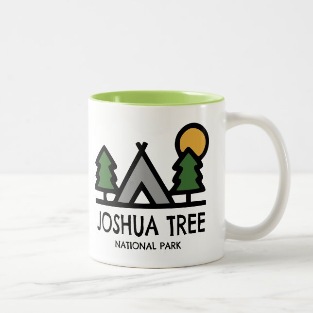 Joshua Tree National Park Two-Tone Coffee Mug (Right)