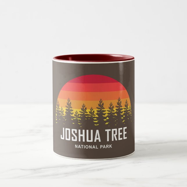 Joshua Tree National Park Two-Tone Coffee Mug (Center)