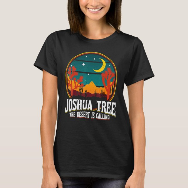 Joshua Tree National Park US Vintage T-Shirt (Front)