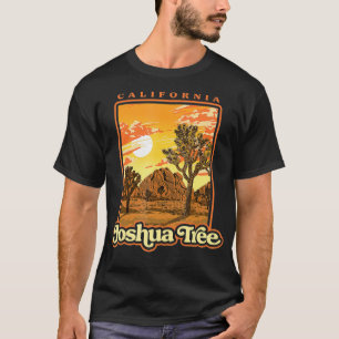Joshua Tree National Park Vintage WPA Poster Style T-Shirt