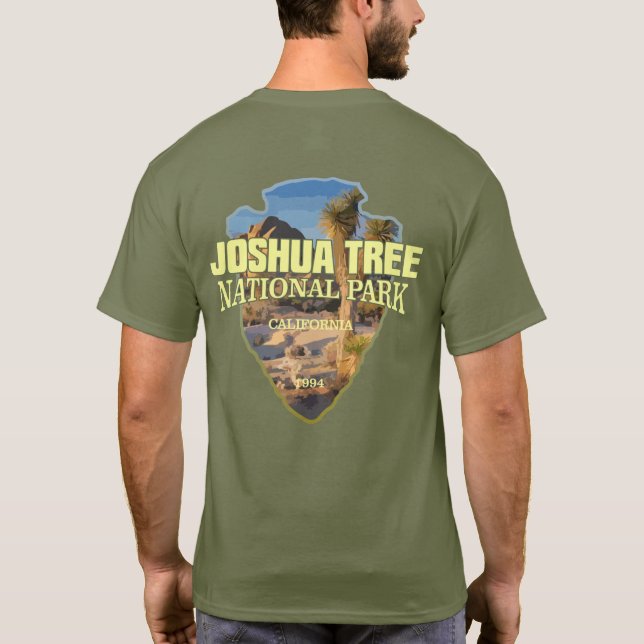 Joshua Tree NP (arrowhead) T-Shirt (Back)