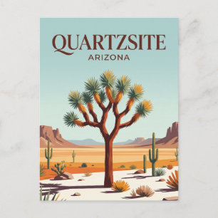 Joshua Tree Parkway near Quartzsite Arizona Postcard