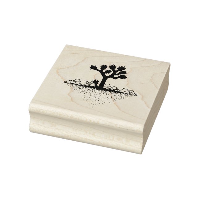Joshua Tree Rubber Stamp (Stamp)