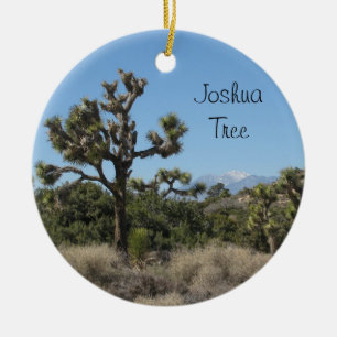 Joshua Tree View Ceramic Tree Decoration