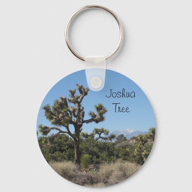 Joshua Tree View Key Ring (Front)