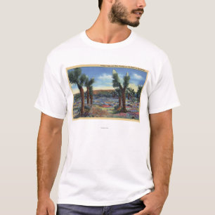 Joshua Trees and Desert Wild Flowers View T-Shirt