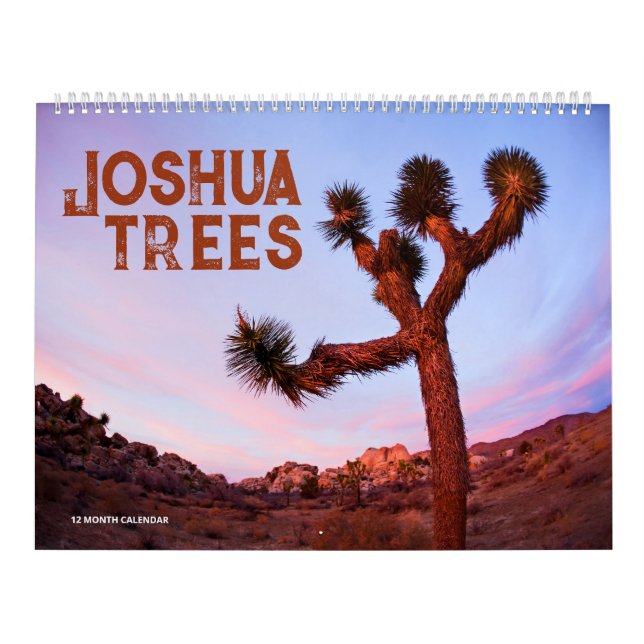 Joshua Trees Calendar (Cover)