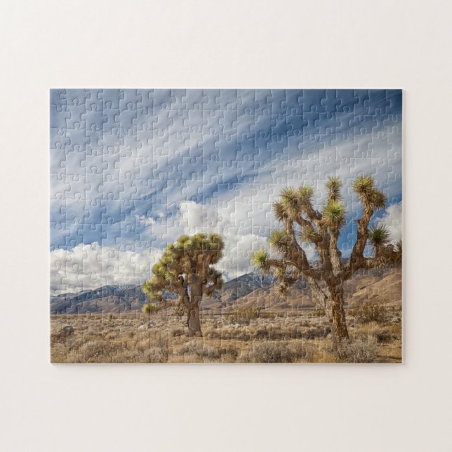 Joshua Trees in Desert Jigsaw Puzzle (Horizontal)