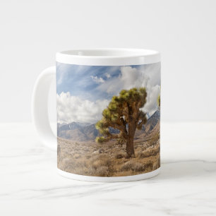 Joshua Trees in Desert Large Coffee Mug