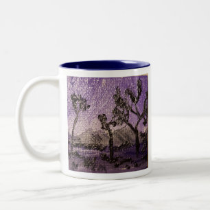 Joshua Trees Two-Tone Coffee Mug