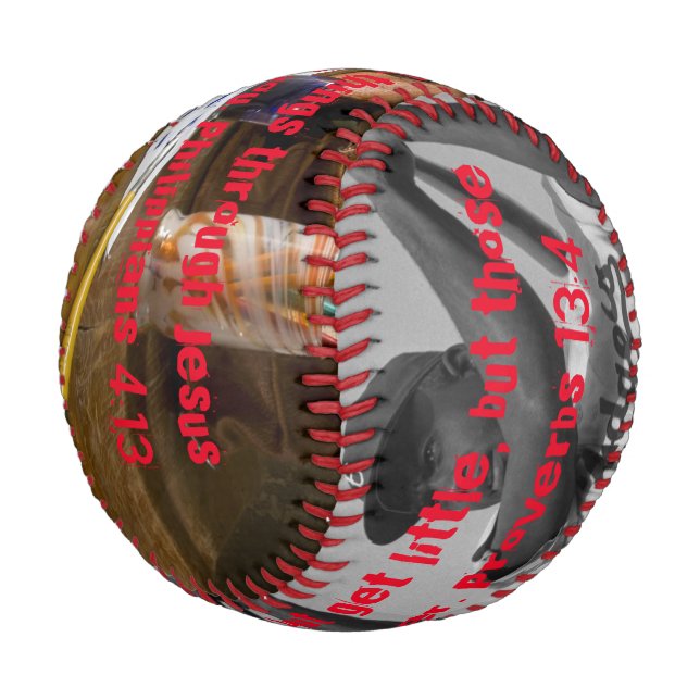 Joshua's Baseball (Angled)