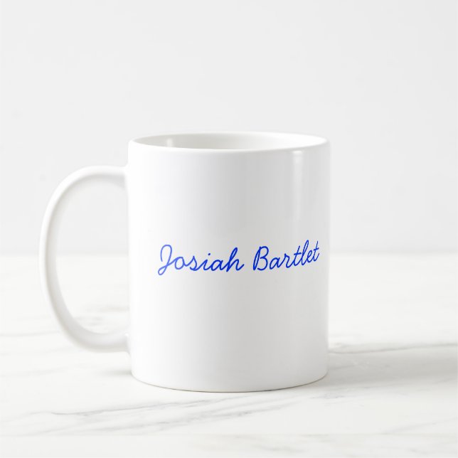 Josiah Bartlet Presidentail Mug (Left)