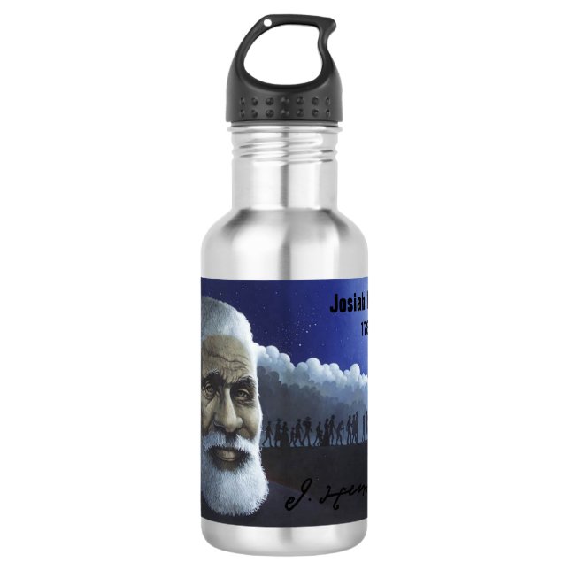 Josiah Henson Signature 532 Ml Water Bottle (Front)