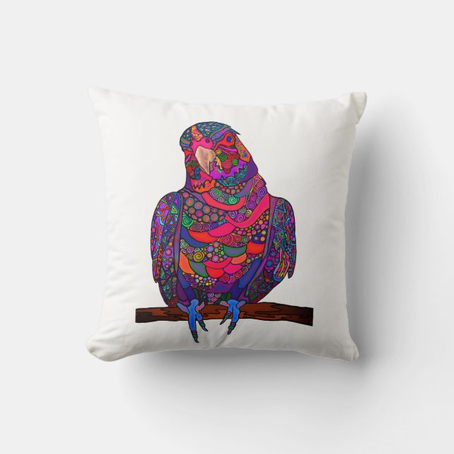 Josie Bird Pillow (Front)