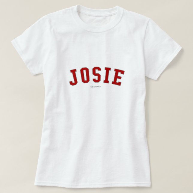Josie T-Shirt (Design Front)