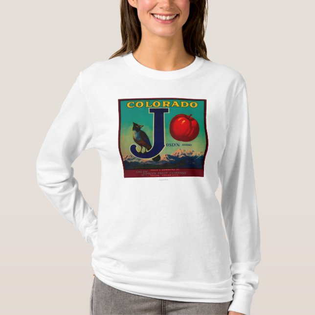 Joslyn Apple Crate Label T-Shirt (Front)