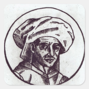 Josquin des Pres Square Sticker