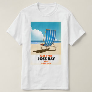 Joss Bay Kent vintage style travel poster. T-Shirt