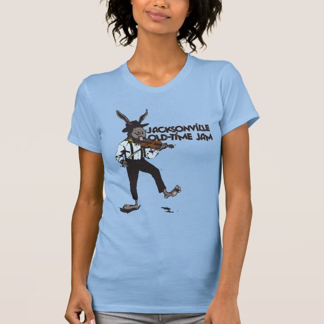 JOTJ Fiddle Rabbit T-Shirt (Front)