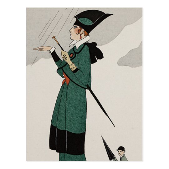 Journal des Dames et des Modes 6 Postcard