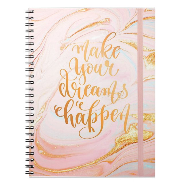 Journal - Dot Grid Hard Cover Notebook, Premium  (Front)