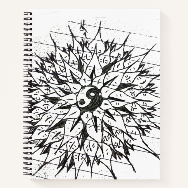 Journal, Flower of life Notebook (Front)