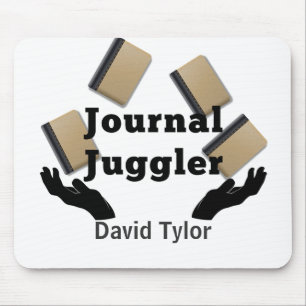 Journal Juggler Mouse Mat