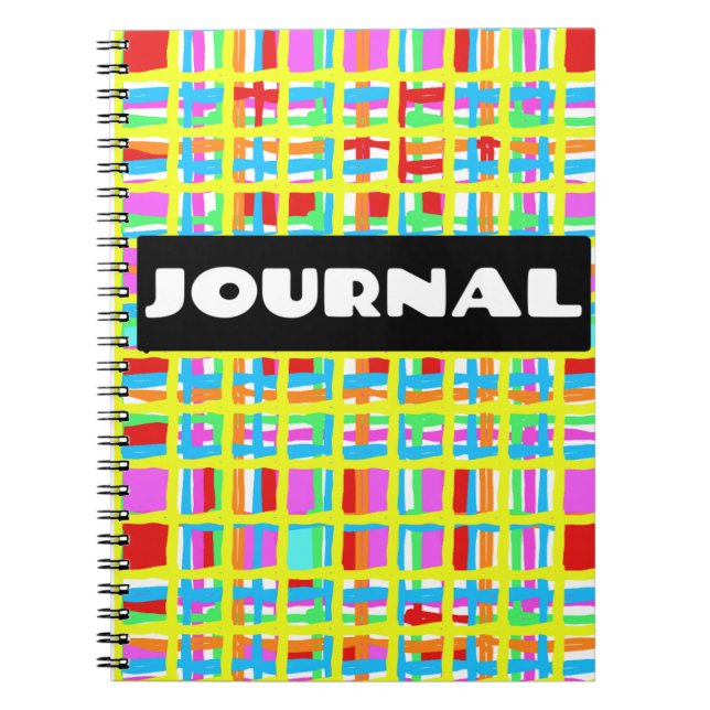 "JOURNAL" Notebook/Journal Notebook (Front)