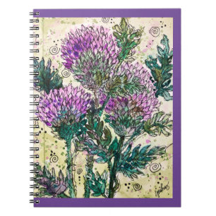 Journal/Notebook– Scottish Thistle Notebook