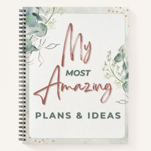 Journal, Planner Decorative Sunflower Notebook