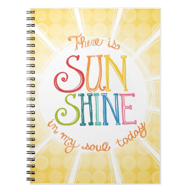 Journal - "Sunshine in My Soul (Front)