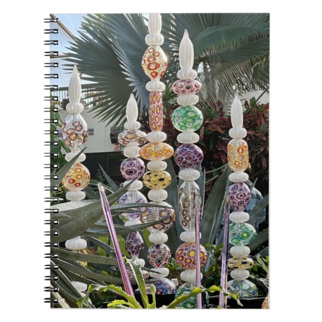 Journal with colorful glass (Front)