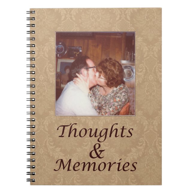 Journal with vintage photo, thoughts and memories (Front)