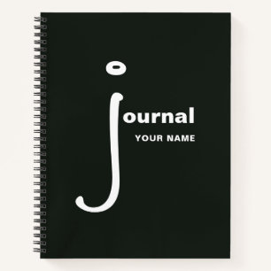Journal with Your Name Personalised Notebook
