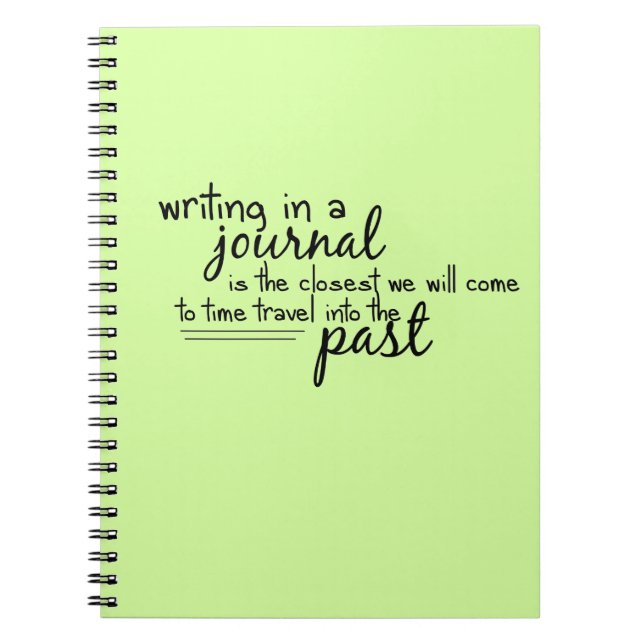 Journal Writing Time Travel (Front)