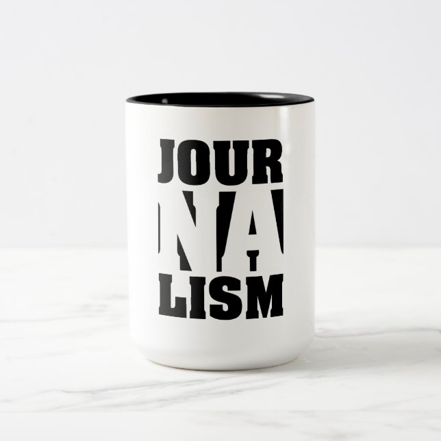 Journalism Coffee Mug (Center)