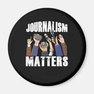 Journalism Matters Journalists Writer Author Gift Magnet