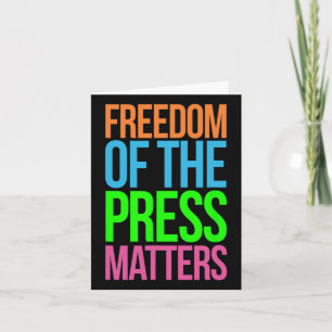 Journalism Problems Not The Enemy Anti Trump Resis Card