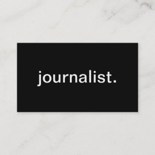 Journalist Business Card