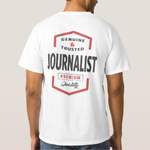 Journalist Logo Gift Ideas. T-Shirt