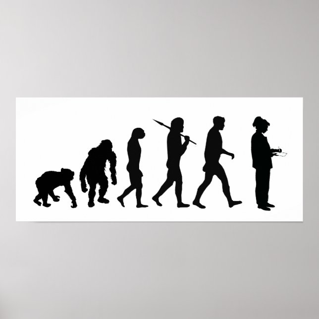 Journalist reporter researcher news presenter poster (Front)