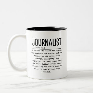 Journalist Two-Tone Coffee Mug