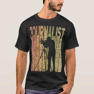 Journalist Vintage Journalism Retro T-Shirt